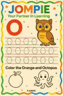 Tracing Letter - O