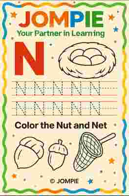 Tracing Letter - N