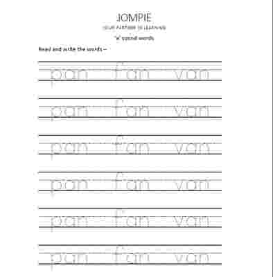 Preview of 'a' sound words - 4