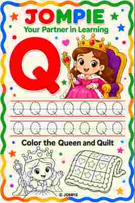 Tracing Letter - Q