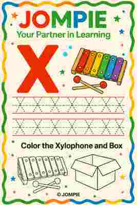 Tracing Letter - X