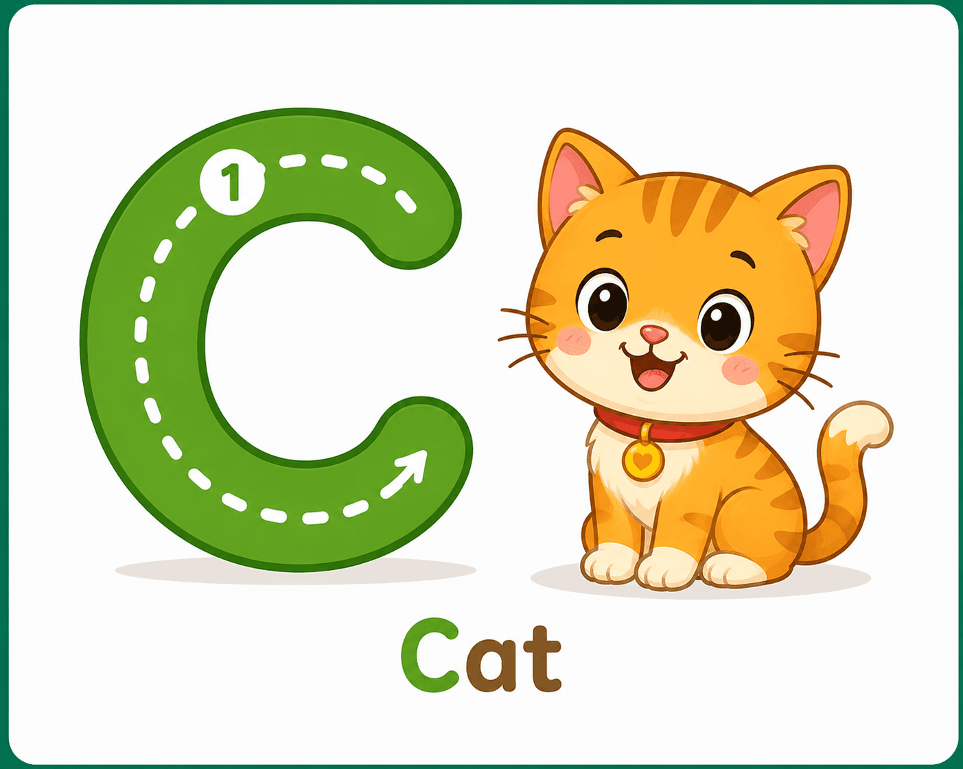 Alphabet tracing on a tablet: guided letter B with friendly illustration
